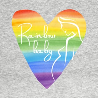 Rainbow Baby Heart T-Shirt